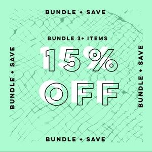 Bundle + Save 15% ✨💸